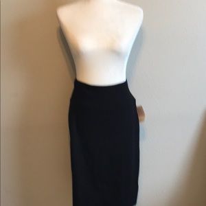 LuLaRoe Cassie Skirt Black NWT